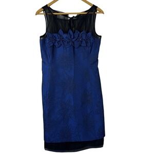 Kay Unger dress‎ knee-length sleeveless cocktail formal sheath dress NWT